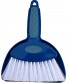 Small Broom with Snap-on Dust Pan Blue Hefty Durable 1