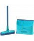 Spontex Catch and Clean Indoor Rubber Broom and Dustpan