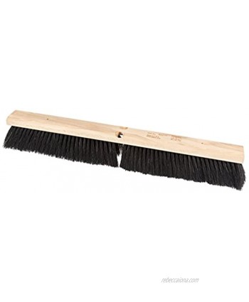 PFERD 89211 Fine Sweeping Broom with Lacquered Hardwood Block 24" Block Length 3" Trim Length