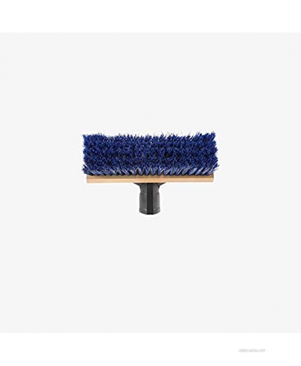 SWOPT 10” Premium Multi-Surface Scrub Brush Head – Scrub Brush for Multi-Surfaces Including Driveways Decks and Siding – Interchangeable with Other SWOPT Products for More Efficient Cleaning and Storage Head Only Handle Sold Separately 5236C6