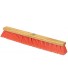Carlisle 3610223624 Flo-Pac Juno Style Hardwood Block Sweep Polypropylene Bristles 36" Length Orange Case of 6