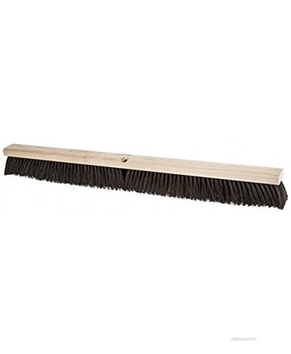 PFERD 89217 Fine Sweeping Broom with Lacquered Hardwood Block 36 Block Length 3 Trim Length