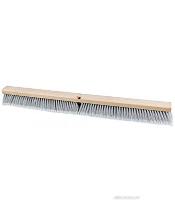 PFERD 89243 Medium Sweeping Broom with Lacquered Hardwood Block 36" Block Length 3" Trim Length