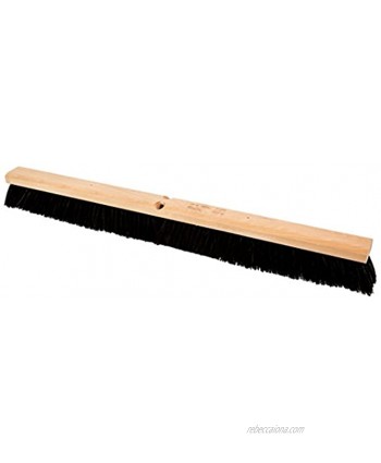 PFERD 89263 Medium Sweeping Broom with Lacquered Hardwood Block 36" Block Length 3" Trim Length