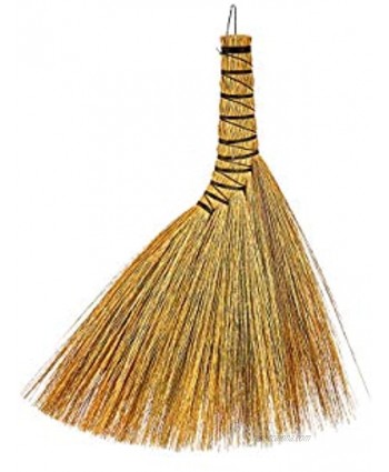 SN SKENNOVA 11 inch Tall of Handmade Turkey Wing Whisk Broom Handcrafted Daily Wisk Broom for Office Home  Workshop 11 inch Tall