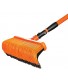 Tiger Jaw TJB Sweeper Raker Tool is a Multipurpose Adjustable Handle All-in-One Broom and Rake Designed with Curved bristles to Push Like a Push Broom or Pull Like a rake
