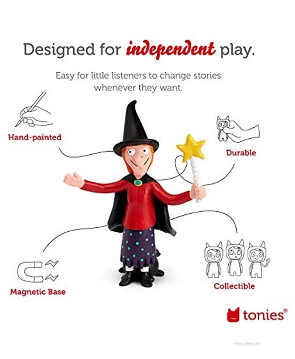 tonies Room on The Broom Includes 1 Story and 4 Songs for toniebox Screen-Free Audio Player Ages 3 and Up