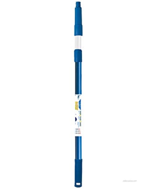 Ettore 45000 All Purpose Extension Pole 5-Feet,Blue White