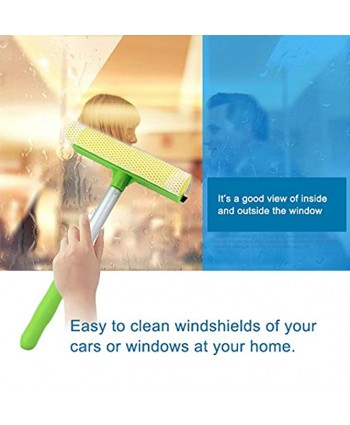 GLOYY 2 in 1 Window Squeegee Cleaning Tool Window Cleaner Car Squeegee Washing Equipment
