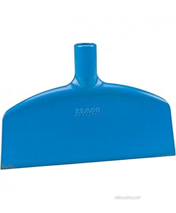 Remco 29113 Blue Beveled Nylon Blade Stiff Floor Scraper 6.75" L x 10.25" W