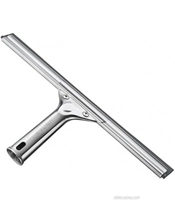 Unger Professional Stainless Steel Heavy-Duty Squeegee 12"