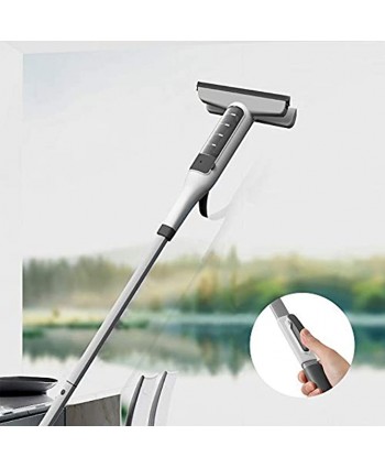 Window Squeegee Cleaner JEHONN 3 in 1 Window Cleaning Tools with Spray Scrubber Handle Window Washer for Glass Outdoor