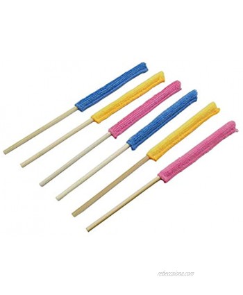 6 pcs Microfiber Stick Duster for Cleaning