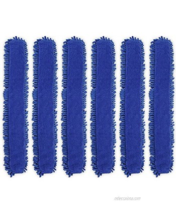 CleanAide Chenille and Terry Weave Microfiber Duster Cover 6 Pack