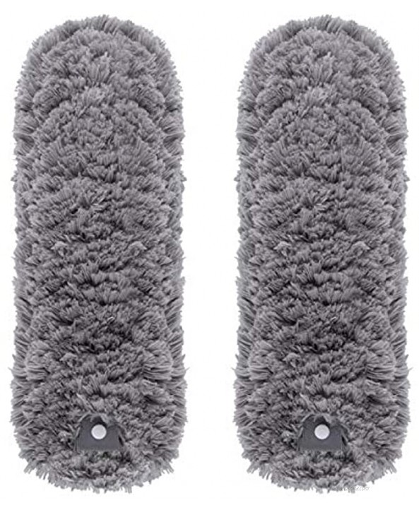 MR.SIGA Lint Free Microfiber Duster Refills Washable Duster for Household Cleaning 2 Pack