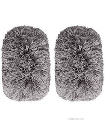 MR.SIGA Microfiber Duster Refills Washable Duster Head for Household Cleaning 2 Pack