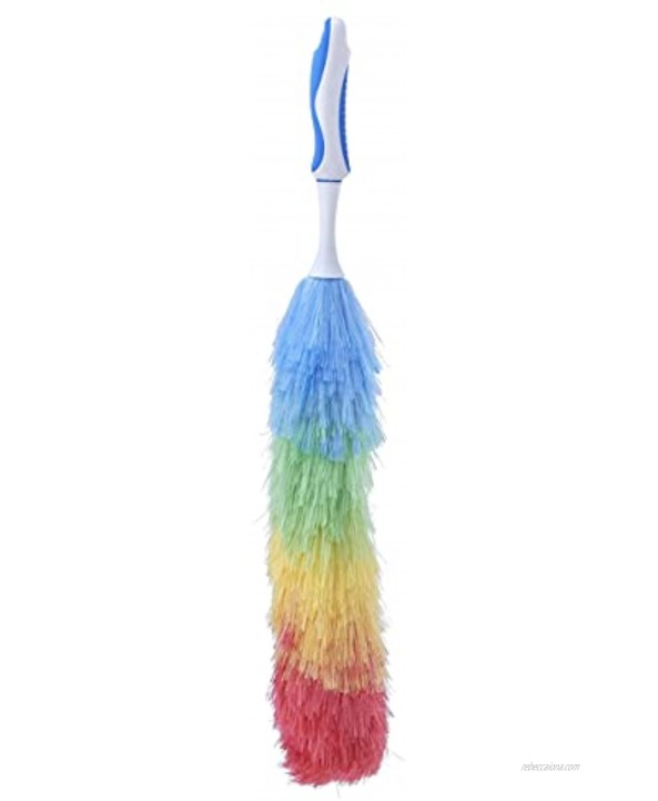 Superio Hand Duster for Cleaning Rainbow Colored Dust Remover for Home
