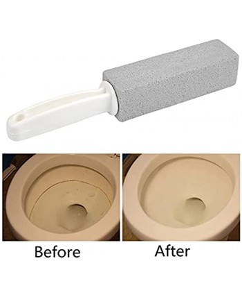 4Pack Handle Pumice Toilet Cleaning Stones Pumice Sticks Hard Water Ring Remover Toilet Cleaner Stones for Bath and Swimming Pool
