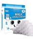 50 Pcs lot Magic Sponge Eraser Multi-Functional Melamine Foam Cleaner 100x70x30mm