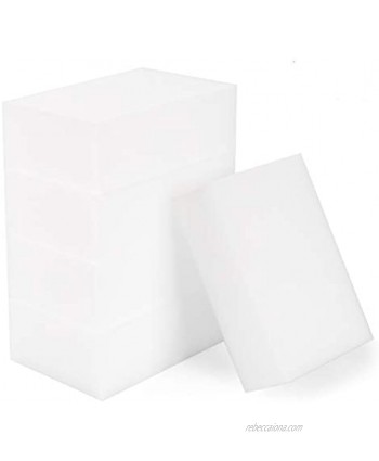 LTWHOME Bulk Pack Medium Size Magic Cleaning Sponge Eraser Multi-Functional Melamine Foam Extra DurablePack of 100