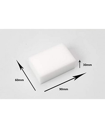 LTWHOME Magic Cleaning Sponge Medium Size Multi-Functional Melamine Foam for Kitchen Bathroom WallPack of 30