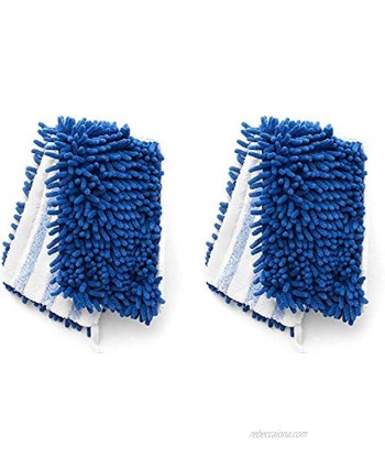 2 Pack Mop Refills Compatible with O-Cedar Dual-Action Microfiber Flip Mop Replacement Mop Heads for Dry Wet Use Machine Washable Double Sided All Surface Cleaning