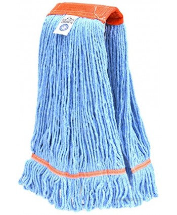 NINE FORTY USA Floor Cleaning Wet Mop Head Refill | Replacement – Janitorial Heavy Duty Industrial | Commercial Yarn 1 Pack Large