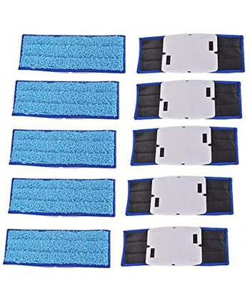 Washable Wet Mopping Pads Clean Floor for iRobot Braava Jet 240 Series Reusable Mop Replacement Pads 10Pack
