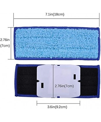 3 Pack Washable Wet mop Pads for iRobot Braava Jet 240 241