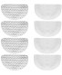 8 Pack Replacement Steam Mop Pads for Bissell Powerfresh Steam Mop 1940 1440 1544 1806 2075 Series Model 19402 19404 19408 19409 1940a 1940f 1940q 1940t 1940w B0006 B0017 Washable Cleaning Pads