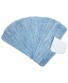 Arkwright Spray Mop Replacement Pads 18 Inch 12 Pack for Dry and Wet Mops Microfiber Flat Refill Mop Pads for Floor Cleaning and Scrubbing Fits All Mop Heads Blue
