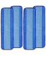 Fullclean Microfiber Cleaning Pads Compatible with Bona Mop 4 Pack Mop Pads Replacement for Hardwood Floors Compatible with Bona Microfiber and Spray Mop E-Cloth Turbo Norwex Mop