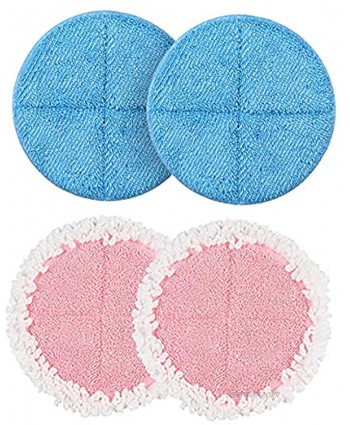 OGORI 4 Pack Replacment Electric Mop Pads Cleaning & Waxing Pads 7.28inch