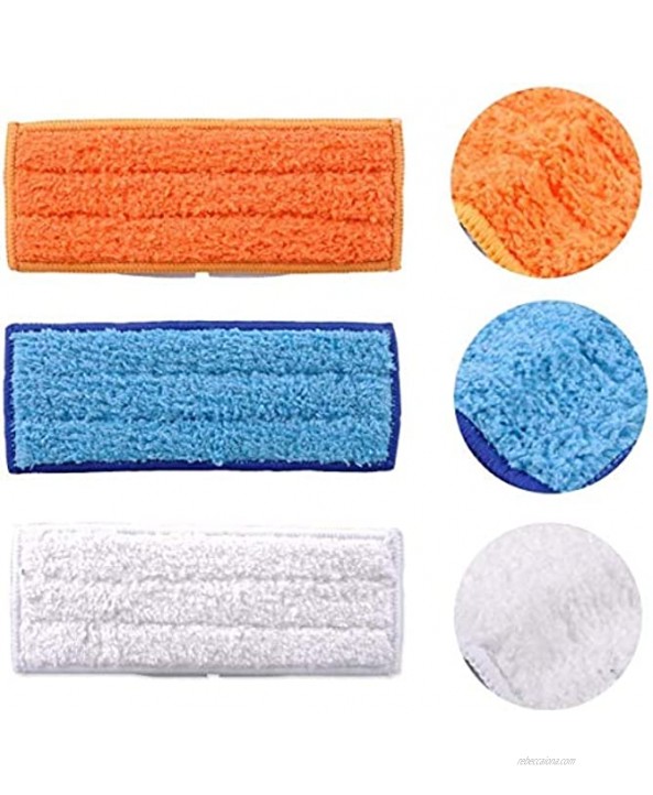 Replacement 6 Packs Washable Mopping Pads Wet Damp Dry Sweeping Pads for iRobot Braava Jet 240 241