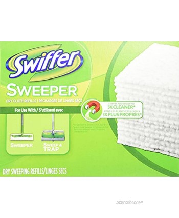 Swiffer Swiffer Sweeper Dry Cloth Refill 80 Count