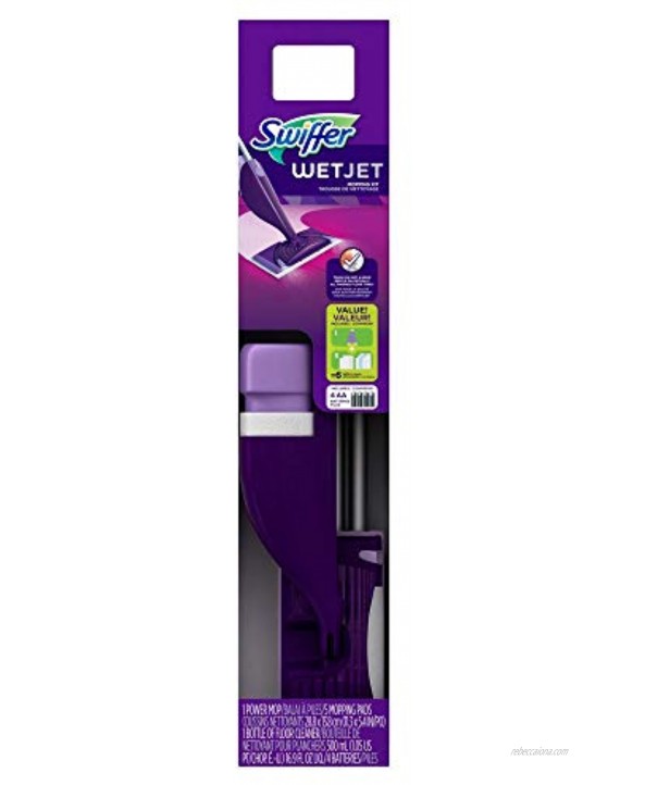 Swiffer WetJet Hardwood floor spray mop starter kit