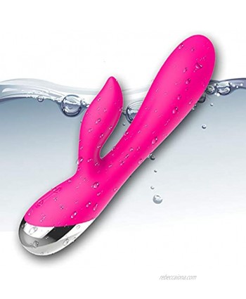 Rabbit Didlo Vibarater Small for Women with 30 Speed Soft Toy for Women and Men Pleasure Battery