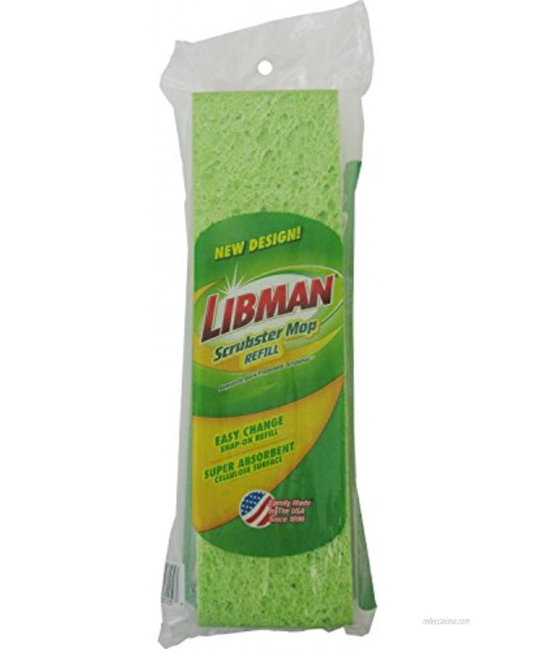Libman 3105 Scrubster Mop Refill 8.75