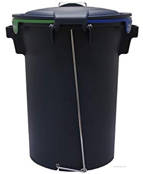 Fapil 10799 Recycling Bucket with 3 Interior Bins 52 litres