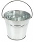 Homeford Firefly Imports Metal Pail Buckets Party Favor 5-Inch Silver 5"