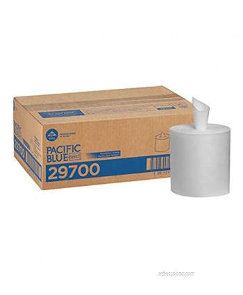 Pacific Blue Select Disposable Surface System Towel Refill by GP PRO Georgia-Pacific 29700 Centerpull Roll White 90 Towels Per Roll 6 Rolls Per Case