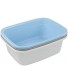 Sosody 18 Quart Rectangular Washing Basins Kitchen Dish Pans 3 Packs