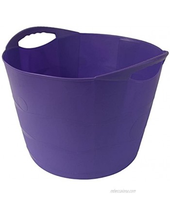 TuffTote Multi-Use Bucket Violet 3.5 gal