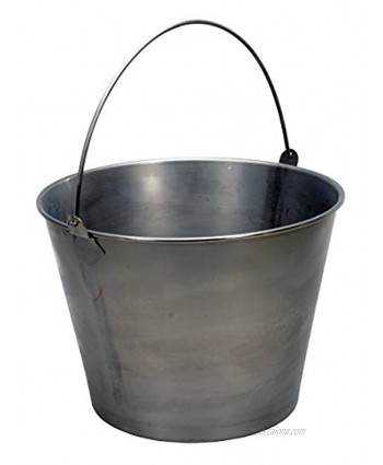 Vestil BKT-SS-500 Stainless Steel Bucket 11" Depth 5 gallon 57 pound Capacity