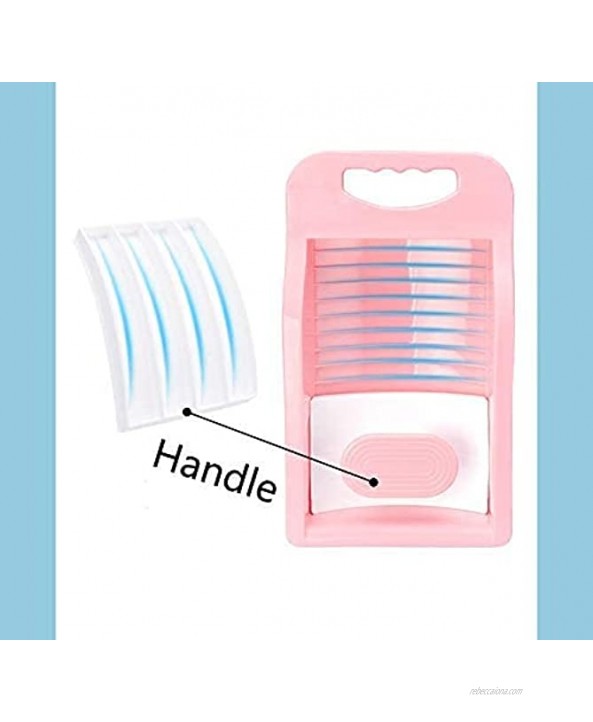 Washboard for Laundry,Hand wash Washboard，Use for Hand Washing Clothes and Small Items Plastic Non-Slip Washboard Convenient Washboard