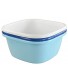 Wekiog 16 Quart Dish Pan Plastic Tub Basin 3-Pack Colorful