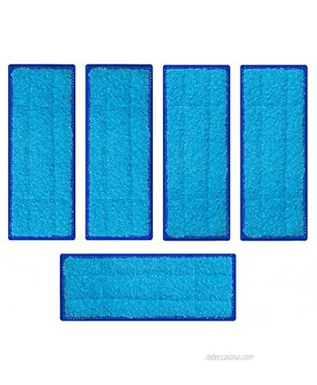 BESKIT 5 Pack Washable Wet Mopping Pads for Braava Jet 240 241