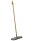 JVL Natural Bamboo and Chenille Flat Floor Mop