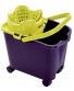 Mery 0336.09 Mop Bucket with Wheels 14 Litre Capacity Assortment: Random Colors red Blue and Purple