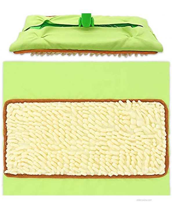 Reusable Mop Pads for Swiffer Sweeper-3PCS Machine Washable Refill Pads fits Swiffer Sweeper Microfiber Mop Pads for Hardwood Floor